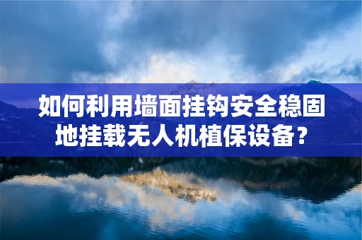 如何利用墙面挂钩安全稳固地挂载无人机植保设备？