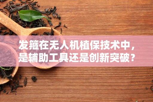 发箍在无人机植保技术中，是辅助工具还是创新突破？