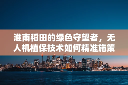 淮南稻田的绿色守望者，无人机植保技术如何精准施策？