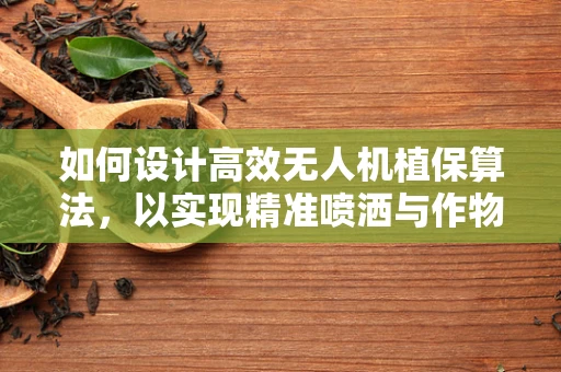 如何设计高效无人机植保算法，以实现精准喷洒与作物监测？