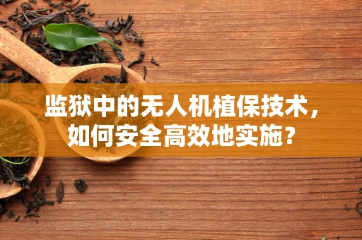 监狱中的无人机植保技术，如何安全高效地实施？