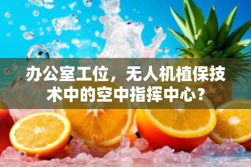 办公室工位，无人机植保技术中的空中指挥中心？