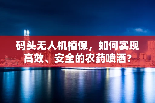 码头无人机植保，如何实现高效、安全的农药喷洒？