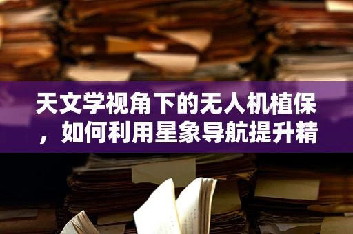 天文学视角下的无人机植保，如何利用星象导航提升精准作业？