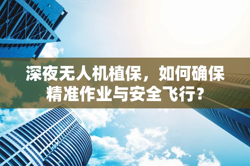 深夜无人机植保，如何确保精准作业与安全飞行？