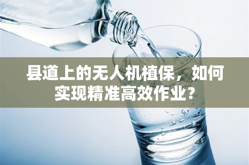 县道上的无人机植保，如何实现精准高效作业？