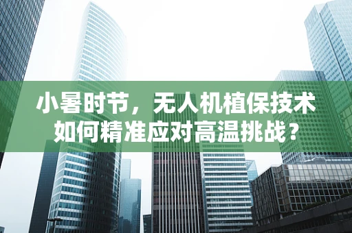 小暑时节，无人机植保技术如何精准应对高温挑战？