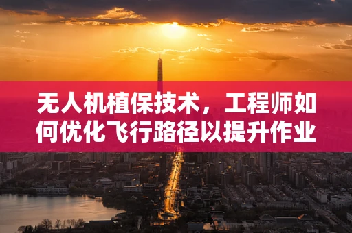 无人机植保技术，工程师如何优化飞行路径以提升作业效率？