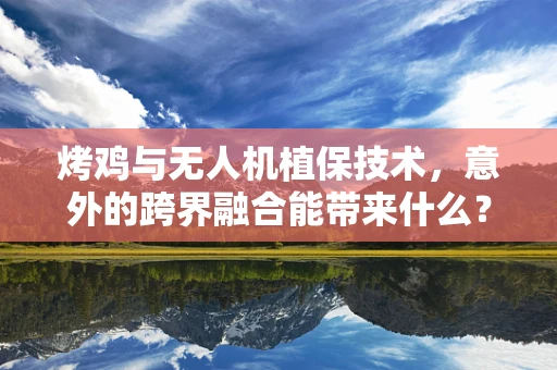烤鸡与无人机植保技术，意外的跨界融合能带来什么？