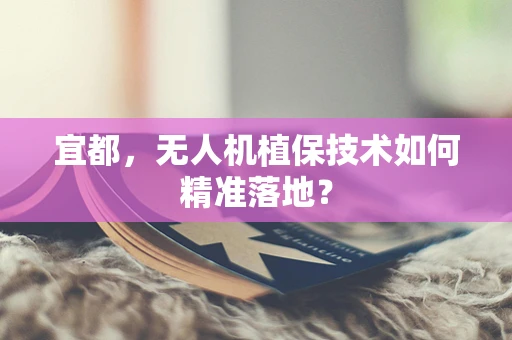 宜都，无人机植保技术如何精准落地？