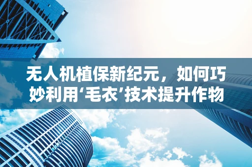 无人机植保新纪元，如何巧妙利用‘毛衣’技术提升作物保护效率？