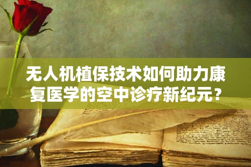 无人机植保技术如何助力康复医学的空中诊疗新纪元？