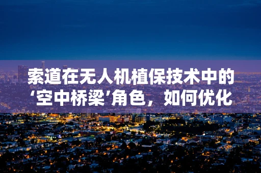 索道在无人机植保技术中的‘空中桥梁’角色，如何优化其稳定性和效率？