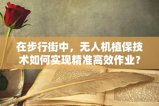 在步行街中，无人机植保技术如何实现精准高效作业？