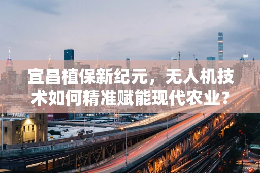 宜昌植保新纪元，无人机技术如何精准赋能现代农业？