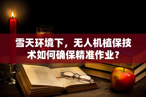 雪天环境下，无人机植保技术如何确保精准作业？