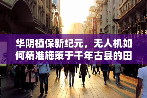 华阴植保新纪元，无人机如何精准施策于千年古县的田野？