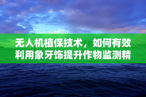 无人机植保技术，如何有效利用象牙饰提升作物监测精度？