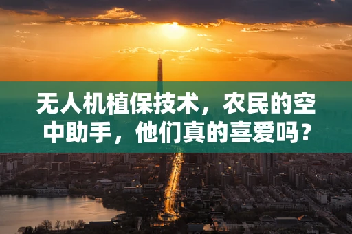 无人机植保技术，农民的空中助手，他们真的喜爱吗？