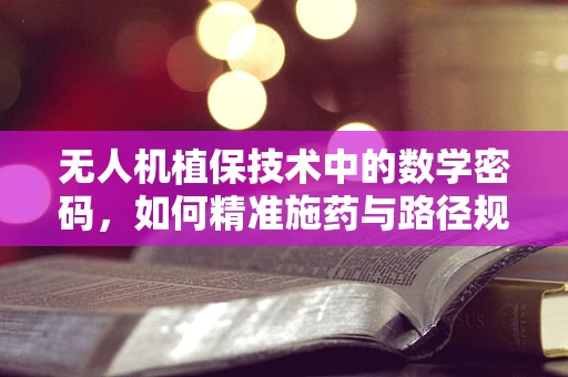 无人机植保技术中的数学密码，如何精准施药与路径规划？