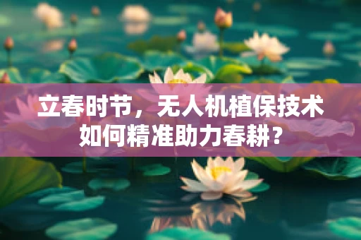 立春时节，无人机植保技术如何精准助力春耕？