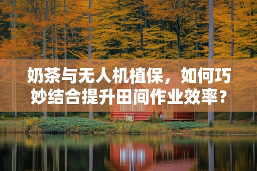 奶茶与无人机植保，如何巧妙结合提升田间作业效率？