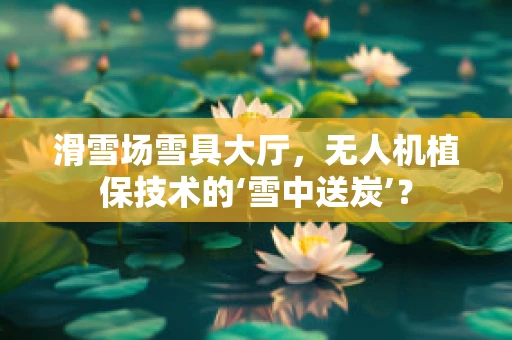 滑雪场雪具大厅，无人机植保技术的‘雪中送炭’？