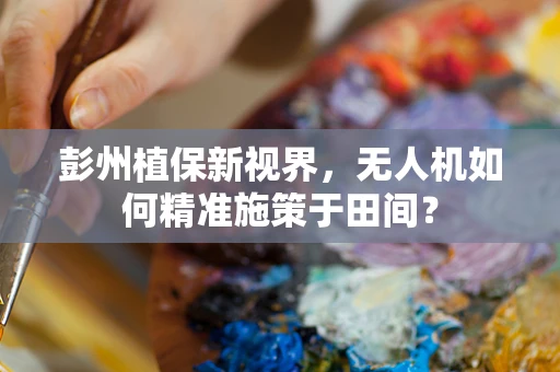 彭州植保新视界，无人机如何精准施策于田间？
