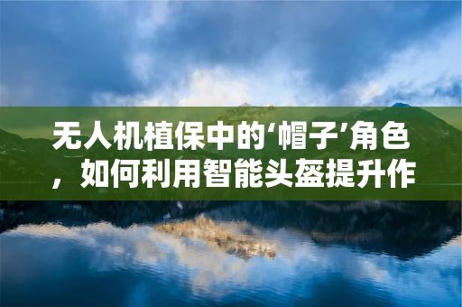 无人机植保中的‘帽子’角色，如何利用智能头盔提升作业效率？