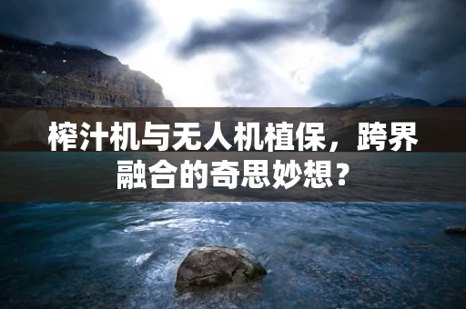 榨汁机与无人机植保，跨界融合的奇思妙想？