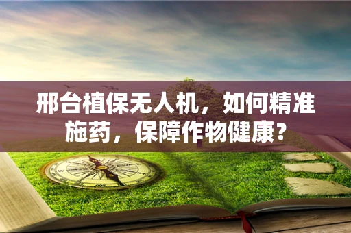 邢台植保无人机，如何精准施药，保障作物健康？