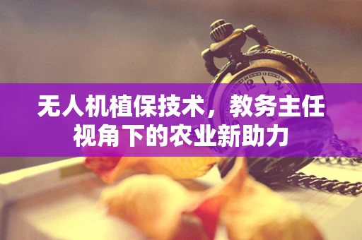 无人机植保技术，教务主任视角下的农业新助力