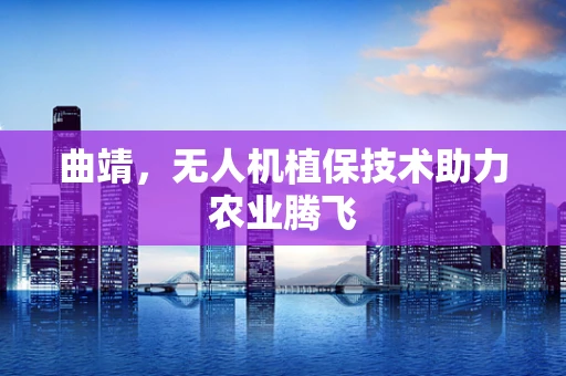 曲靖，无人机植保技术助力农业腾飞