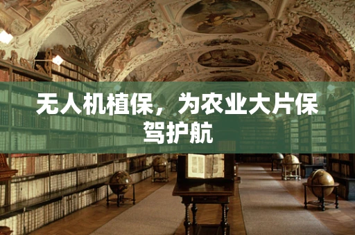 无人机植保，为农业大片保驾护航