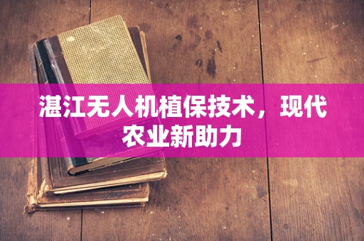 湛江无人机植保技术，现代农业新助力