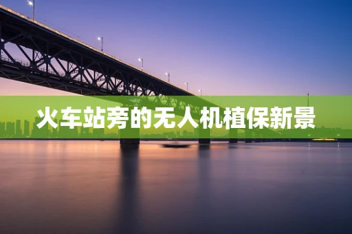 火车站旁的无人机植保新景