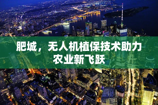肥城，无人机植保技术助力农业新飞跃