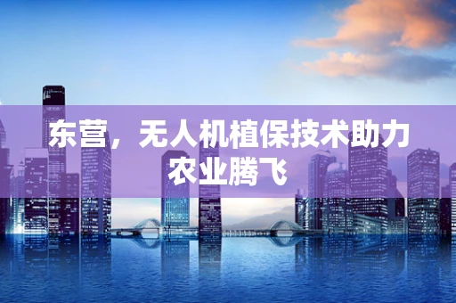 东营，无人机植保技术助力农业腾飞