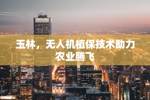 玉林，无人机植保技术助力农业腾飞