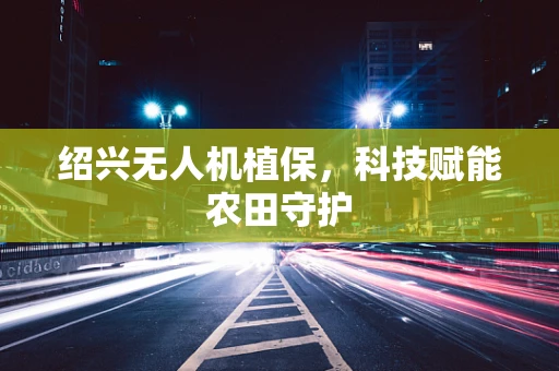 绍兴无人机植保，科技赋能农田守护