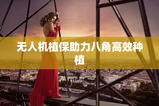 无人机植保助力八角高效种植