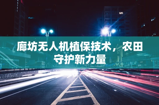 廊坊无人机植保技术，农田守护新力量