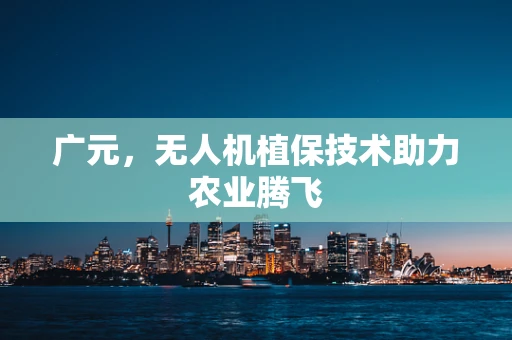 广元，无人机植保技术助力农业腾飞