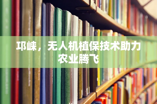 邛崃，无人机植保技术助力农业腾飞