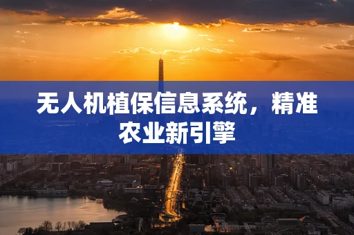 无人机植保信息系统，精准农业新引擎