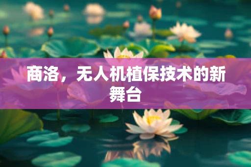 商洛，无人机植保技术的新舞台