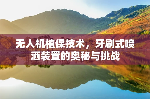 无人机植保技术，牙刷式喷洒装置的奥秘与挑战