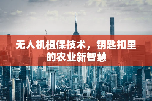 无人机植保技术，钥匙扣里的农业新智慧