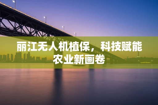 丽江无人机植保，科技赋能农业新画卷