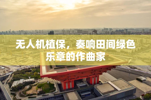 无人机植保，奏响田间绿色乐章的作曲家
